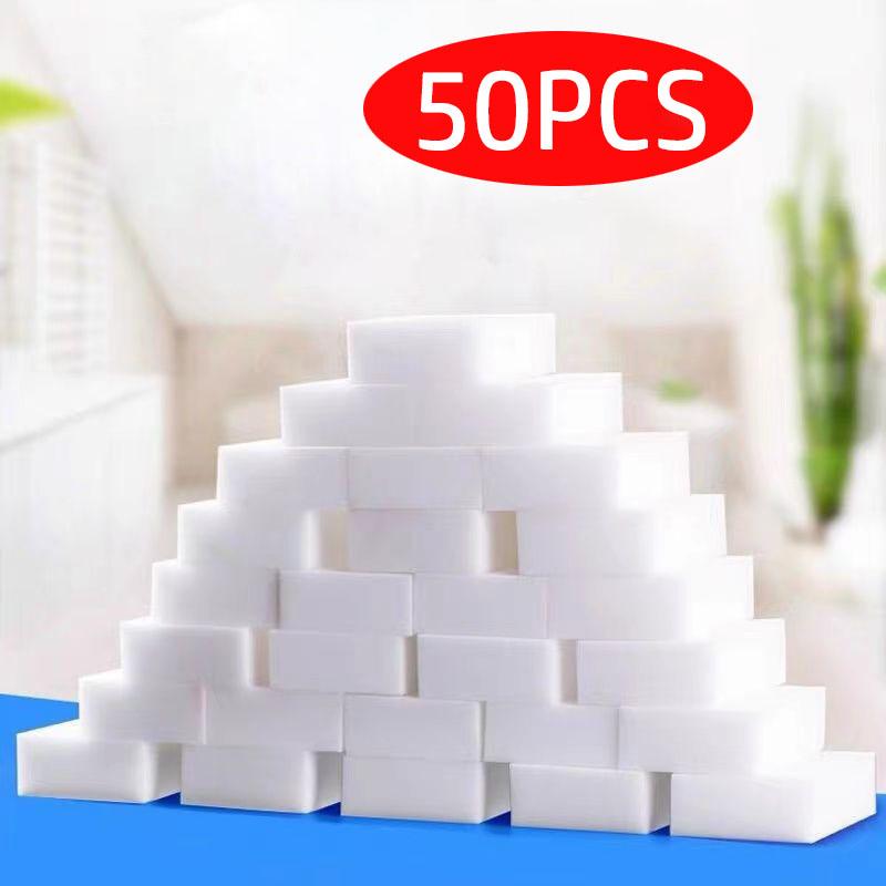 20/50/100PCS Melamine Sponge Magic Sponge Eraser For Kitchen Office Bathroom Melamine Home Nano Cleaner Cleaning Sponge 10x6x2cm