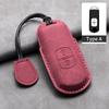 2/3 Buttons Leather Car Remote Key Case Cover Shell For Mazda 2 3 6 Axela Atenza CX-5 CX5 CX-3 CX-7 CX8 CX-9 2016-2019 Accessory H4