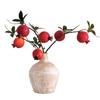Simulation Artificial Pomegranate Long Branch Artificial Plants  Garden Decoration