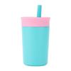 12oz Thermal Coffee Cup with Straw Thermal Mug Mini Vacuum Flask Insulated Water Bottle  Kids