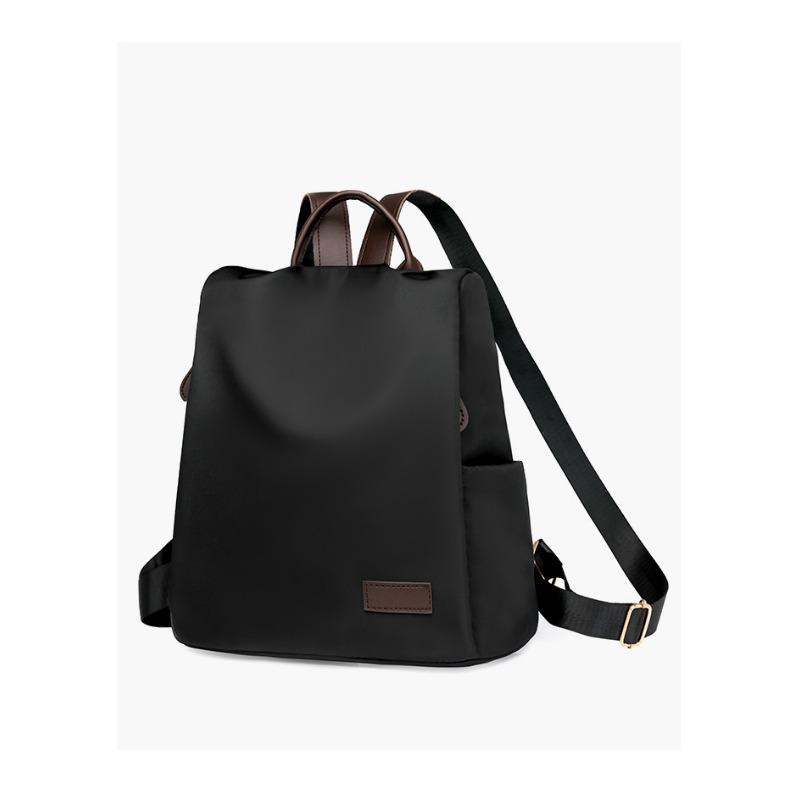 Рюкзак Anti Theft, женский трансграничный новый простой повседневный рюкзак для поездок на работу, однотонная ретро-сумка большой вместимости, легкая дорожная сумка