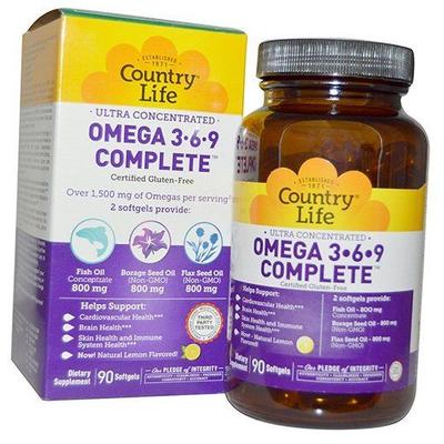 Омега 3 6 9, Omega 3-6-9, 90гелкапс Лимон (67124001)
