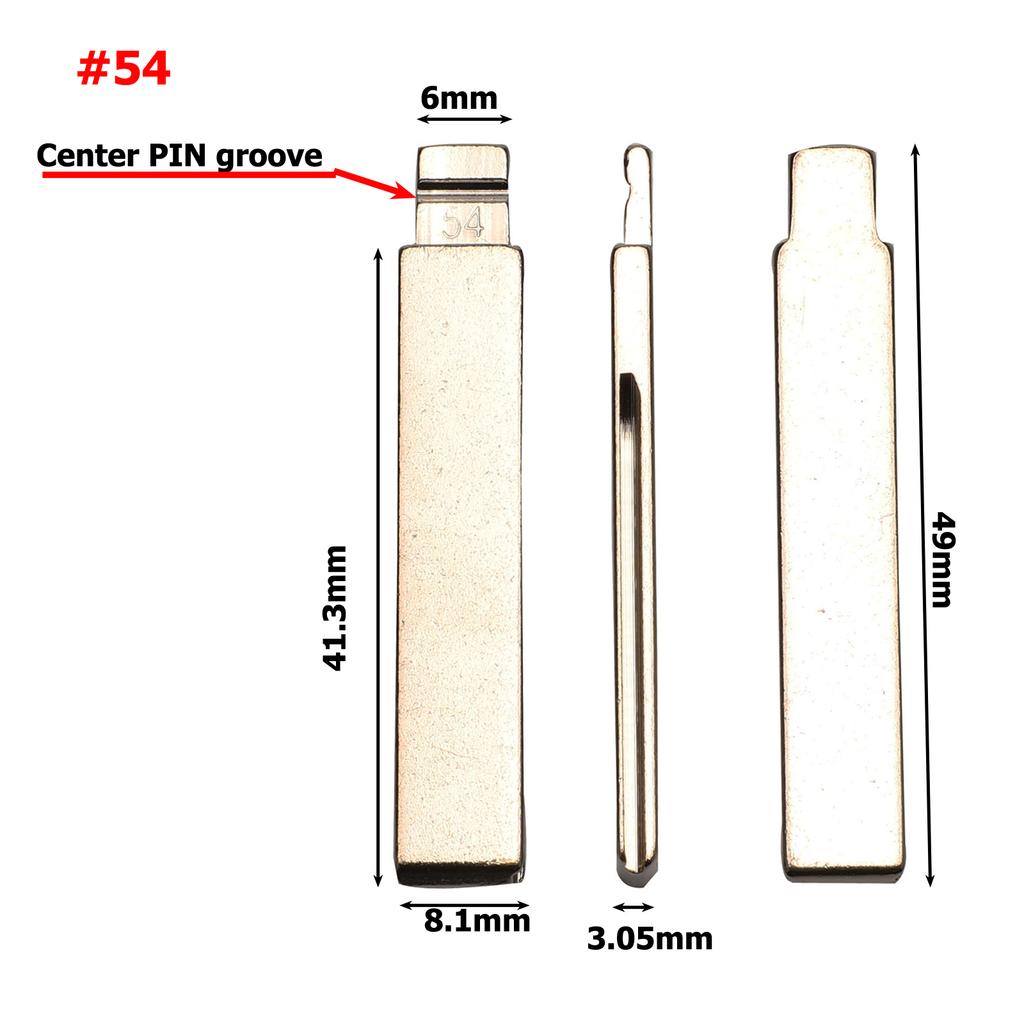 Jingyuqin VA2 HU83 SX9 #17 #53 #54 #58 #72 #73 #83 # 99 #122 для Citroen C4L Triumph для Peugeot 307 207 выкидной ключ для автомобиля