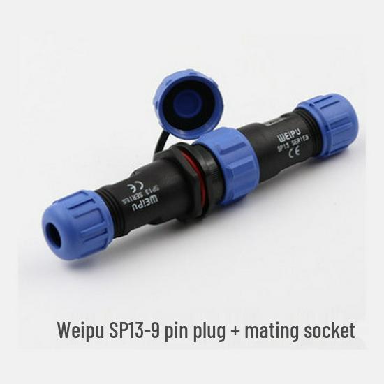 WEIPU SP1310+SP1311 IP68 Waterproof Connector with Multiple Pins for Aerial Mating