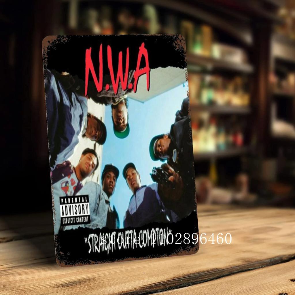 Nwa Металлические таблички и знаки настенный декор Винтажные жестяные таблички Капитан Металлический постер Декор для бара паба клуба Настенное украшение