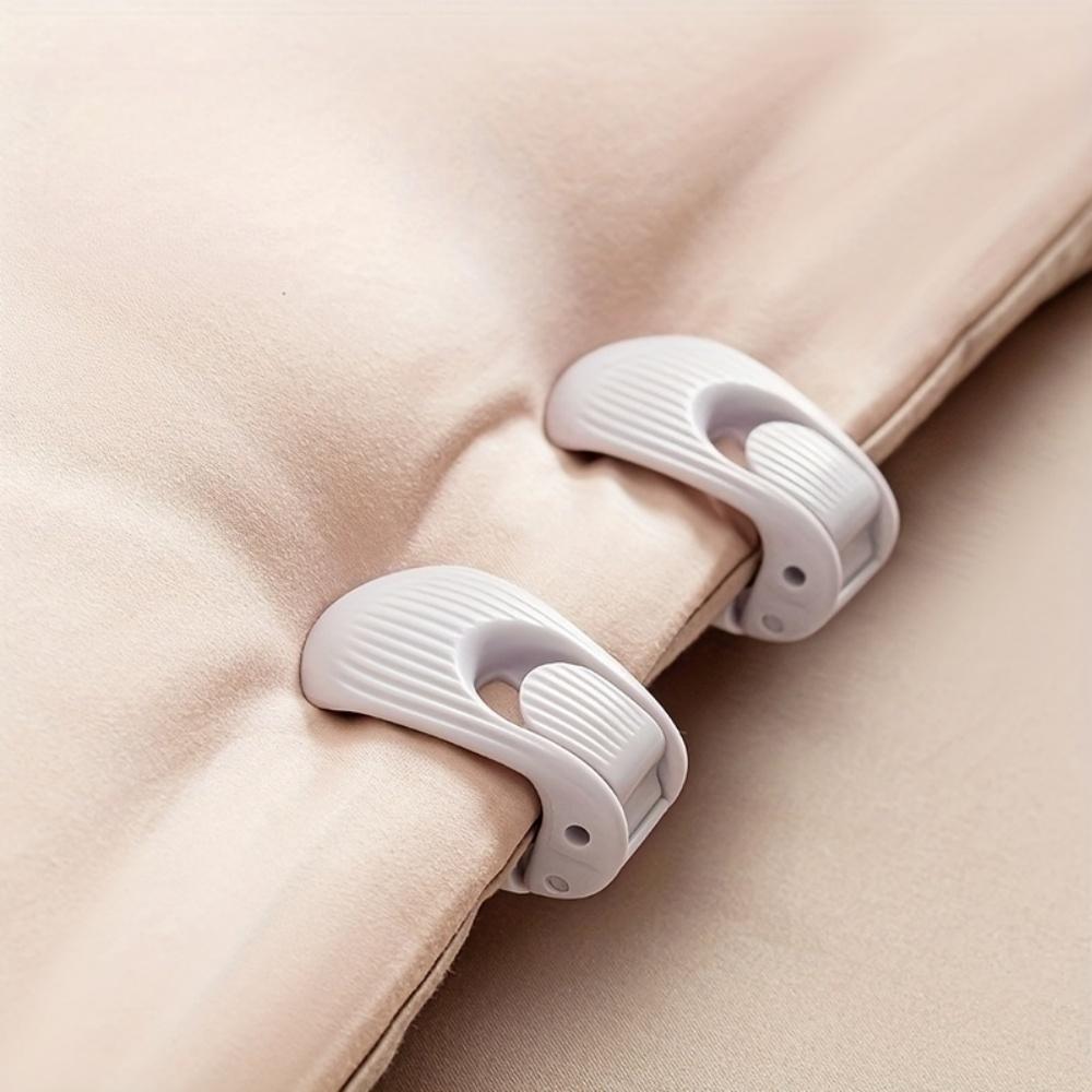 5pcs Bed Sheet Clips Dual-Direction Adjustable Non-Slip Quilt Holder Clips Bedding Clips Suitable for Hospitals Homes Hotels