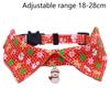 Съемный мягкий рождественский бант, снежинка, снеговик, колокольчик, кошачий ошейник, галстук, регулируемые ошейники для котят и щенков, ошейники, нарядное ожерелье