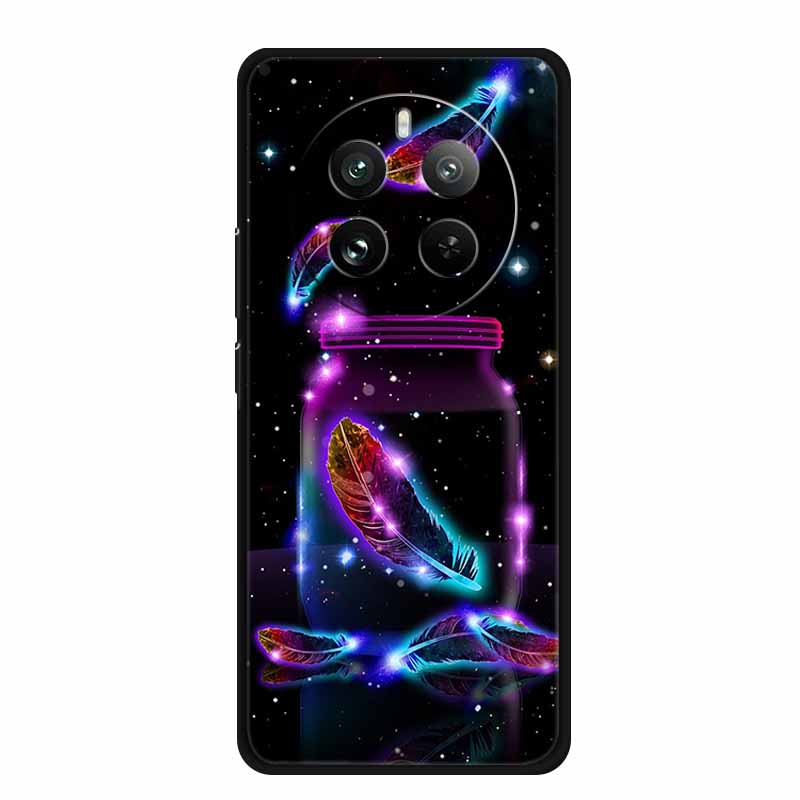 Чехол для Realme 12 4G 6.67" Роскошный Мягкий Силиконовый TPU Чехлы для Телефона Задняя Крышка для Realme12 4G Ударопрочный Милый Красивый Бампер Чехол