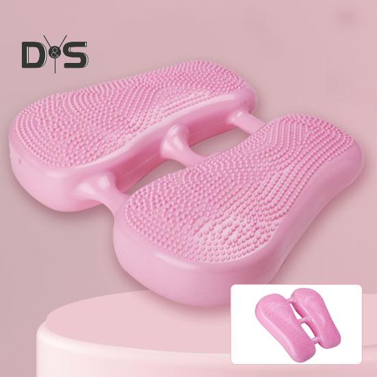 Надувной степпер с противоскользящим покрытием для йоги, тренировки равновесия, педальный тренажер, коврик для домашнего офиса, тренажерного зала, многофункциональный воздушный степпер, портативное фитнес-оборудование