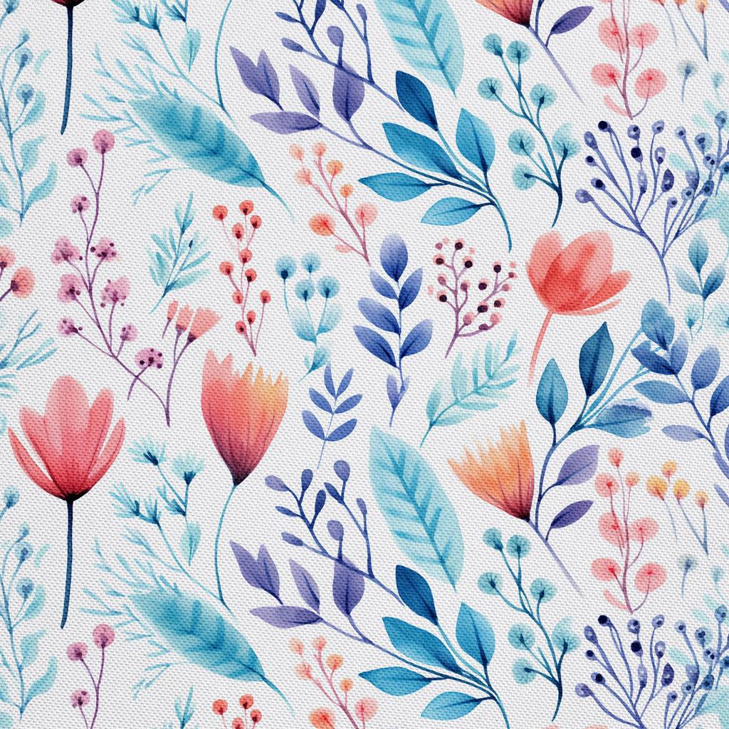 Outdoor Dekostoffe Oxford - Blumen - Dx2984