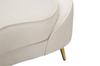 Sofa 2 Seaters Oslo With Cushions Cream Cm 148X84X68