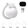 Mini Chastity Cage for Sissy Holytrainer Cock Cage with 5 Rings Penis Rings Set Bondage Slave Abstinence Sex Toys for Male
