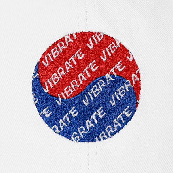 Кепка с логотипом флага Кореи VIBRATE (белый)