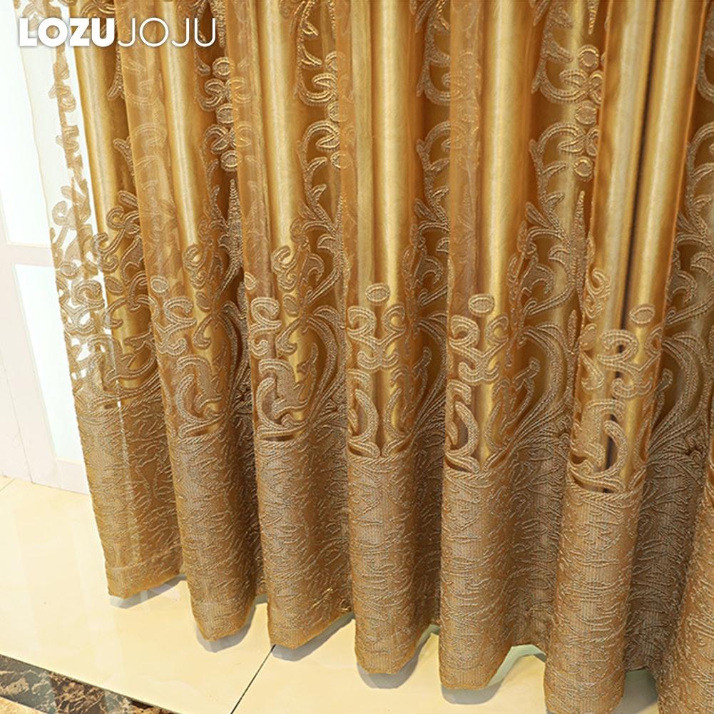 1 шт LOZUJOJU модные и элегантные европейские ажурные тюлевые шторы и прозрачные шторы для гостиной спальни домашнего декора