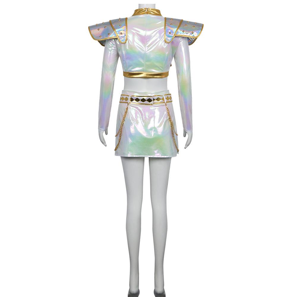 Костюм для косплея Зои К-поп Охотница на демонов Косплей Охотница на демонов Зои Косплей Руми Мира Сценический костюм на Хэллоуин для ролевых игр для женщин