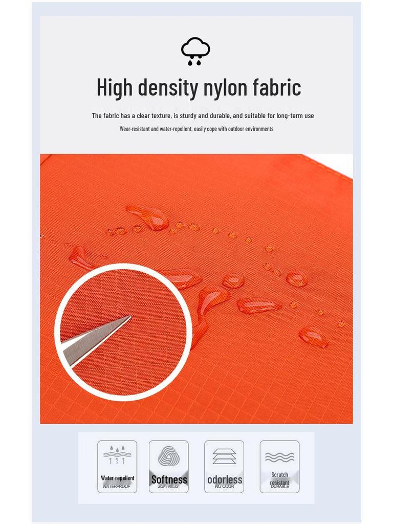 2025 Large-Capacity Water-Resistant Nylon Backpack for Outdoor Hiking, Travel, and Sports - Unisex