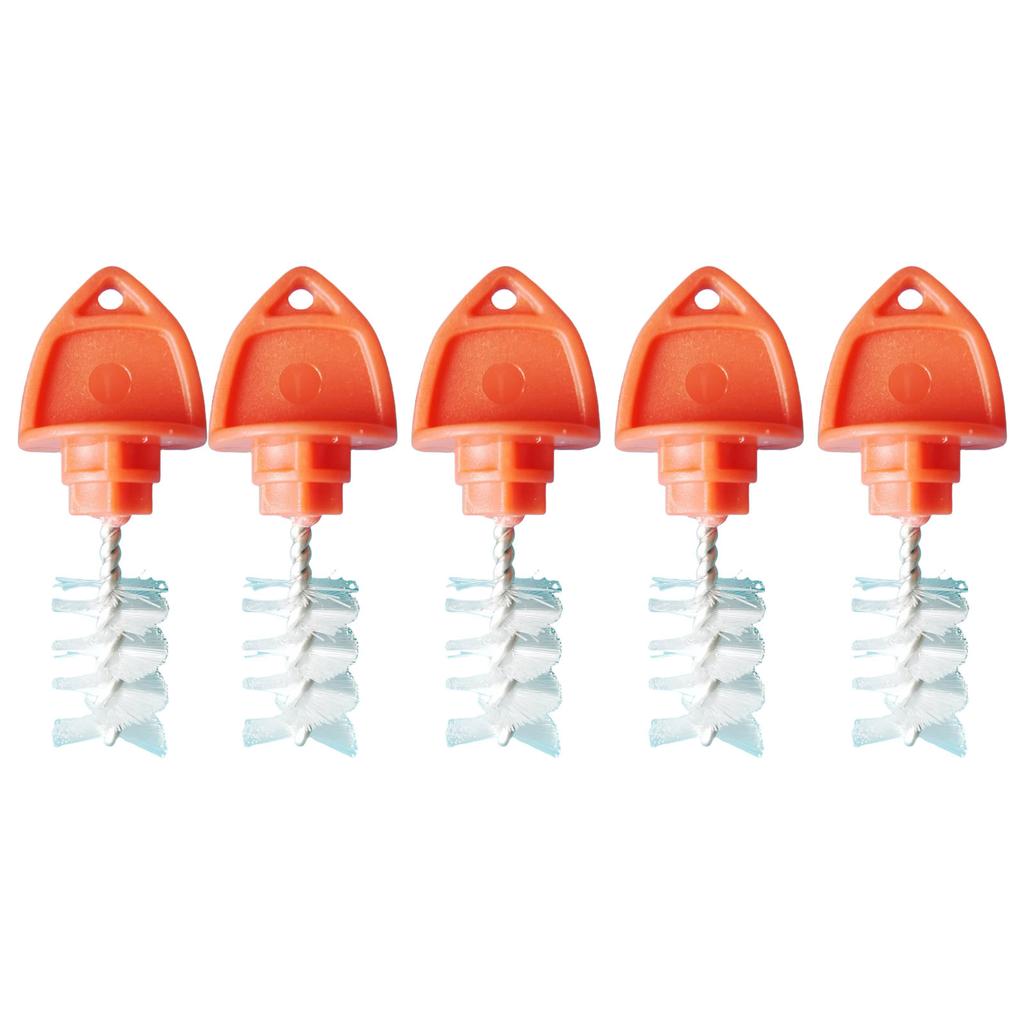 Набор из 5 заглушек для пивных кранов и щеток для чистки кранов разливного пива, обеспечивающих чистоту и свежесть кранов