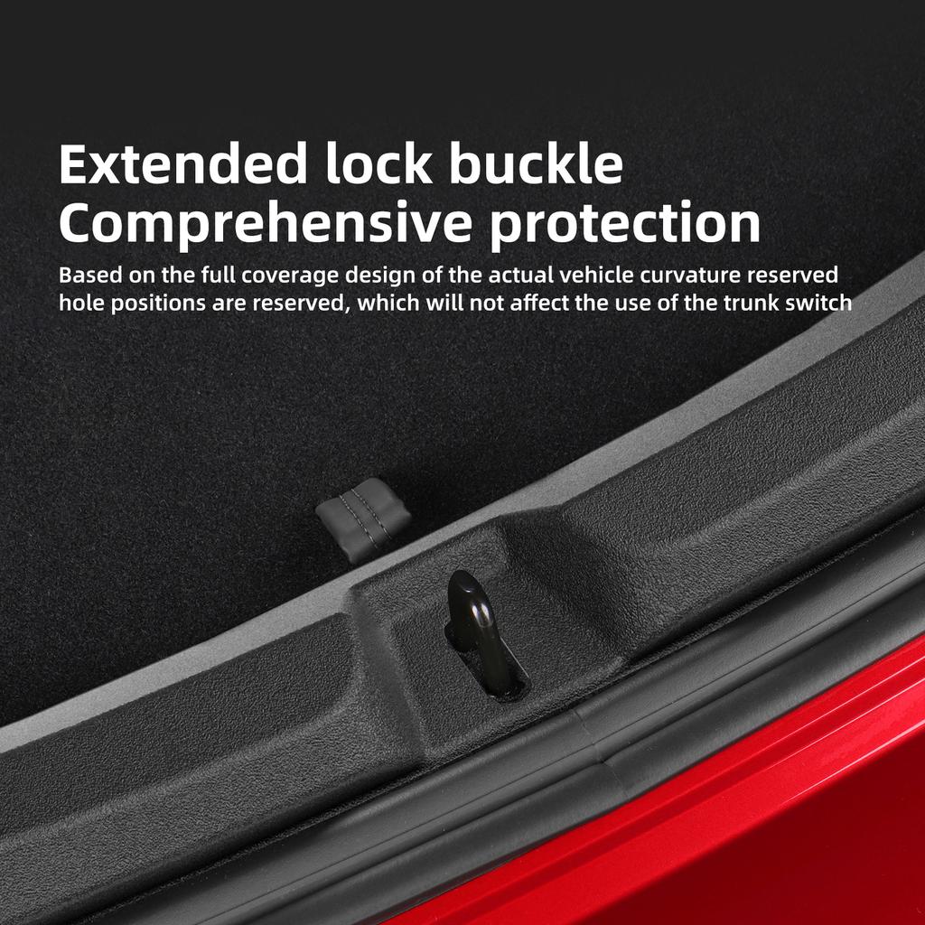 Для Tesla New Model 3 Highland 2025 порог багажника полоса TPE задний порог защита от царапин крышка