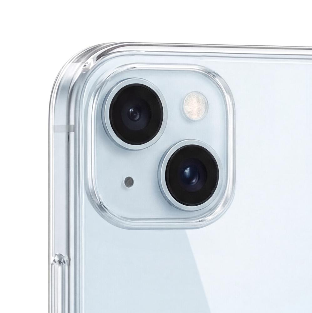 UrbanPalm iPhone 15 Case, Silicone, Transparent