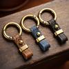 Держатель для ключей из натуральной кожи, металлический брелок для ключей EDC, умный кошелек, ремень, подвесное кольцо для ключей, небольшие подарки, органайзер для ключей для мужчин