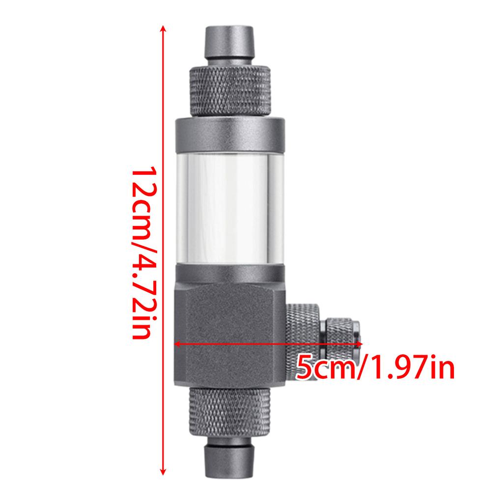 CO2 Bubble Diffusers Bubble Counter Bubble Release Tool Bubble Atomizer Create Much Bubble for Aquariums Plant