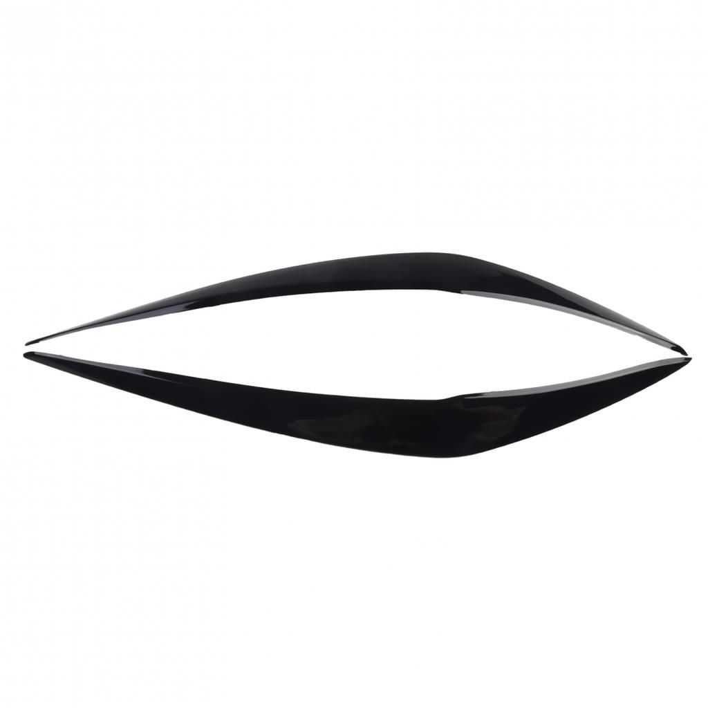 100% New And High Quality Headlight Eyelids ABS Black