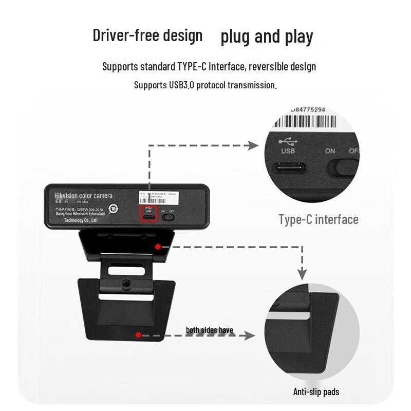 Hikvision 4K Ultra HD USB Conference Camera with Microphone (CN version)