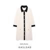 Kaslead New Arrival Women's Clothing Fashion Style Fashion Silm French Sleeve Knitting Short Dress 1822101