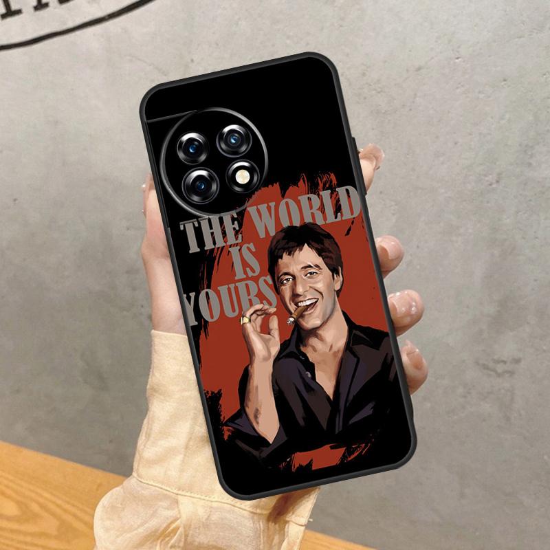 Чехол Scarfaces The World Is Yours для OnePlus 15 15R 13R 13 13T 12 12R 11 10 9 Pro 10T Nord 5 CE 4 2 3 Lite N20 N30