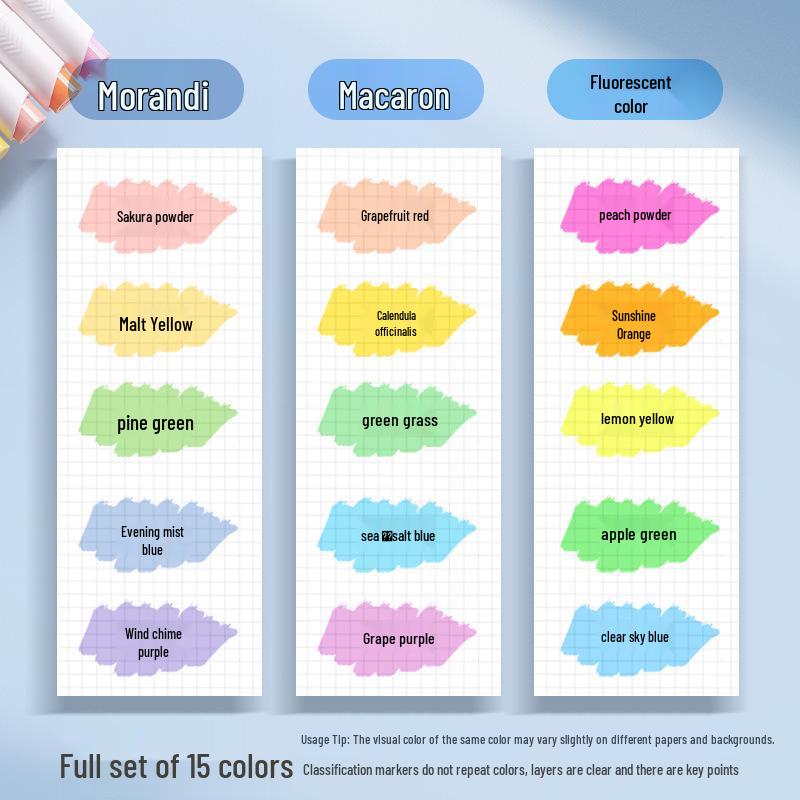 Enmi Оригинальный двухсторонний флуоресцентный маркер для студентов