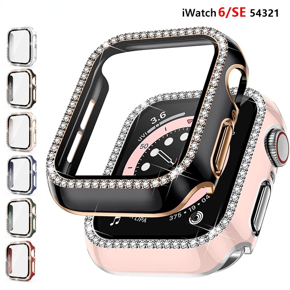 For Apple Watch Case 40mm 44mm 42mm 38mm iWatch Bumper and Screen Protector Apple Watch Series 3 4 5 6 SE