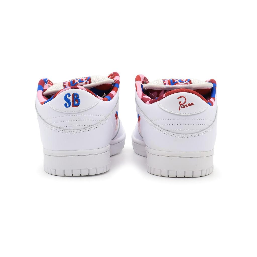 CN4504-100 Parra Nike SB Dunk Low Pro Абстрактное искусство Белый Красный Розовый (Мужской)