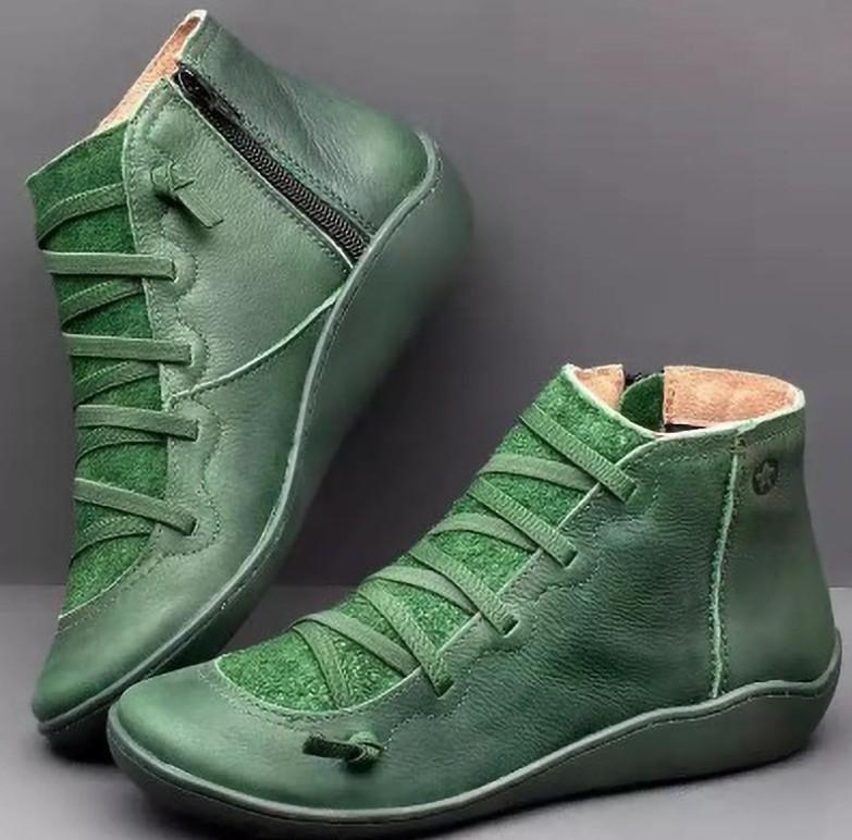 Новые туфли на плоской подошве женские ботильоны кожаные спортивные туфли зима 2025 трендовые дизайнерские модные ботинки челси зимние кроссовки ретро Botas Mujer