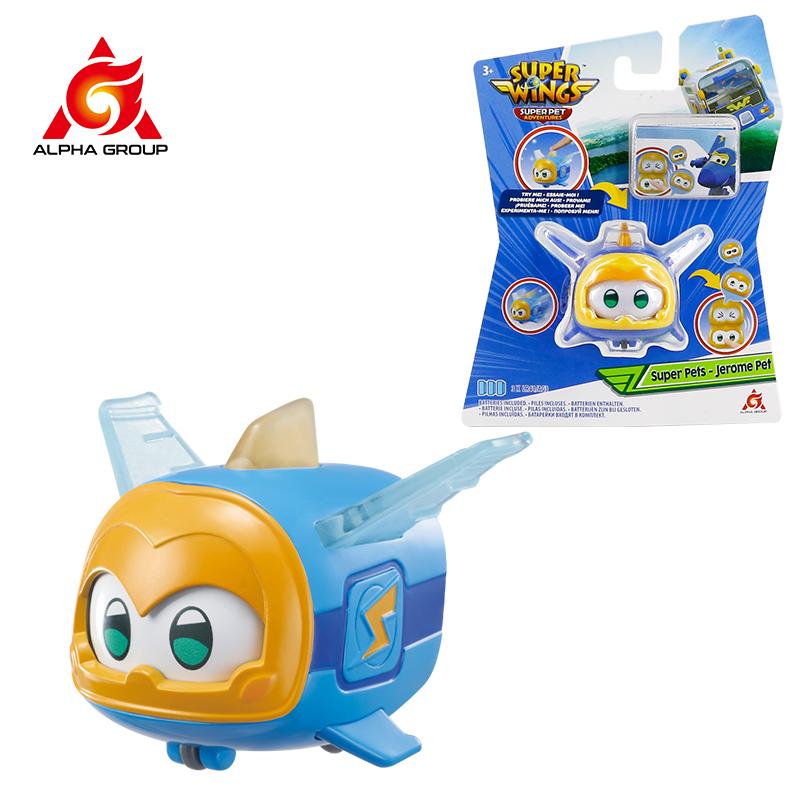 Суперкрылья Супер Питомник-Тино Питомец Динозавр Со Сверкающим Светом Слайдер Лицо Для Смены Эмоций Штабелируемые Фигурки Игрушка Для Детей Подарок