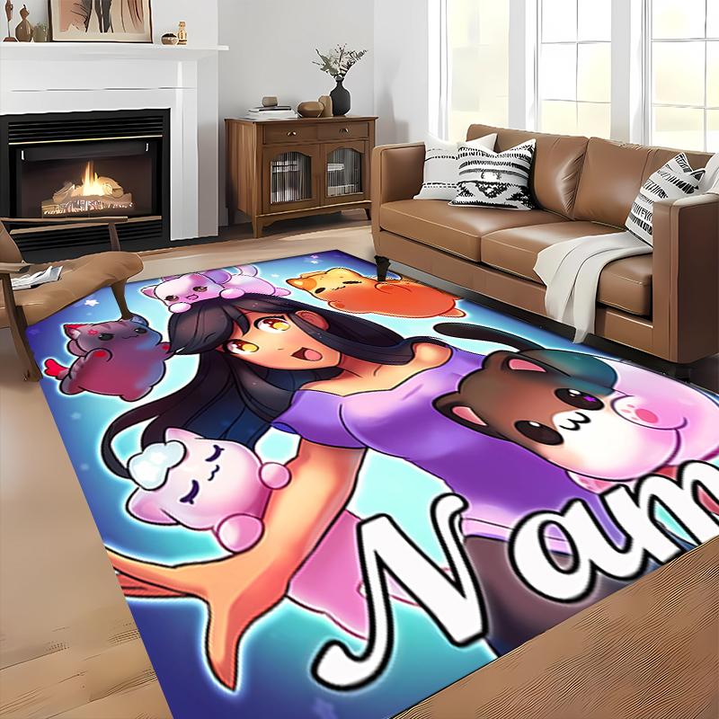 Custom personalization Aphmau Area Rug - Perfect For Kitchen, Bathroom,Laundry Room Decor Large Size Available,Gift All Seasons