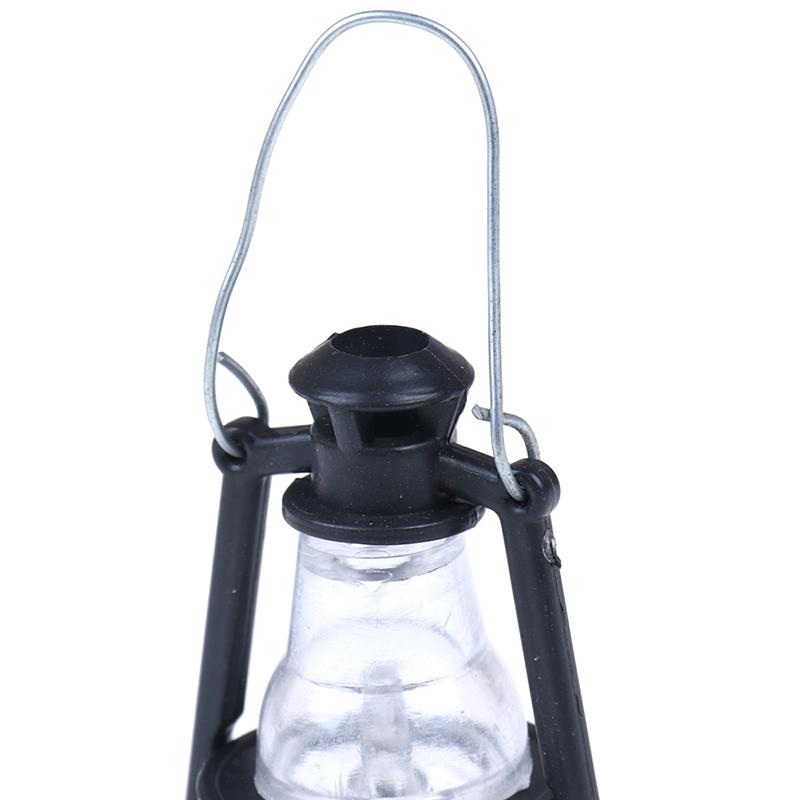 1:12 кукольных домиков, детские подарочные игрушки, мини-мебель, миниатюрная черная керосиновая лампа