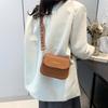 Summer Fashion 2024 Pu Leather Square Bag Stylish Vintage Crossbody For Women