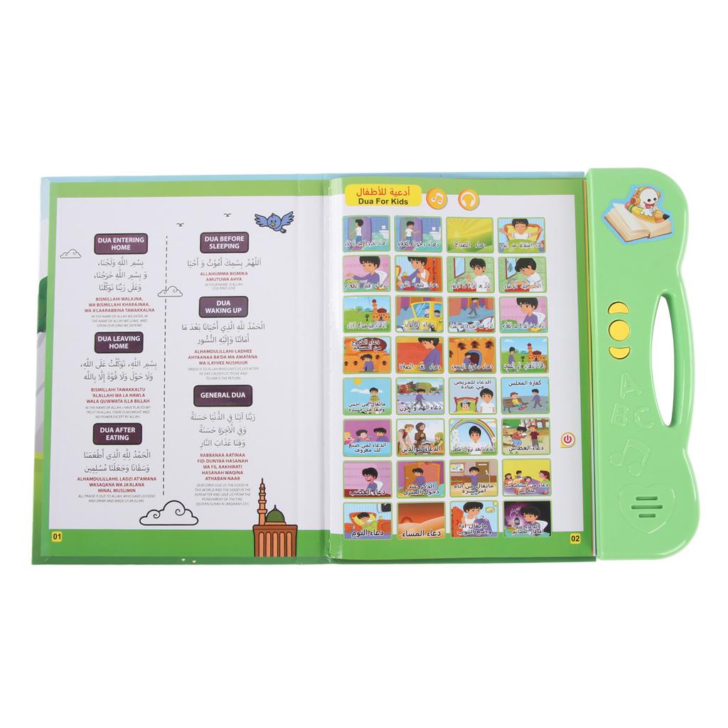 Interactive Children Sound Book English Arabic Language Acquisition Educational Electronic Reading