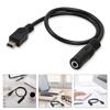 5-контактный Mini USB Male на 3,5 мм Аудио Адаптер Шнур для Петличного Микрофона Микрофонный Адаптер Шнур 30см-400см