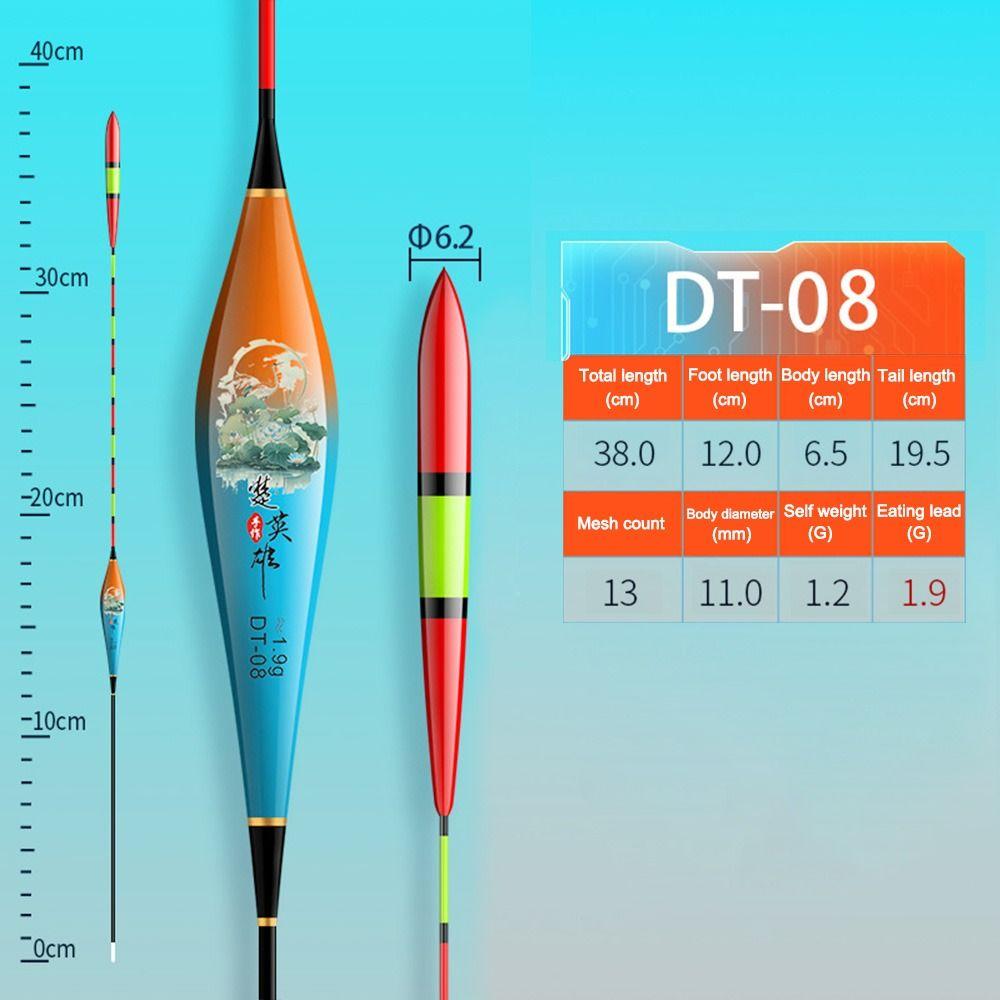 Поплавок для крупных объектов Высокочувствительный поплавок Прочный скользкий поплавок для рыбалки