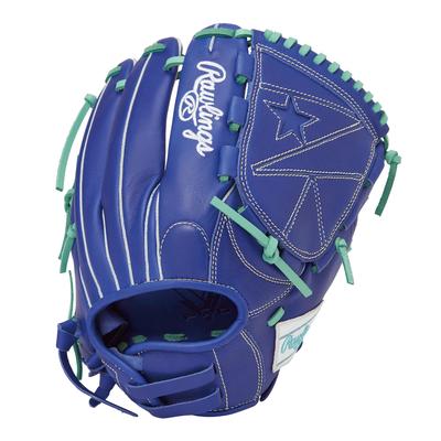 Rawlings Бейсбол для взрослых Софтбол для девочек Fit HYPER TECH R2G Размер GS4FHTY14GF Индиго метатели правые [универсальные] 11,5 Для левшей (изношенная рука)