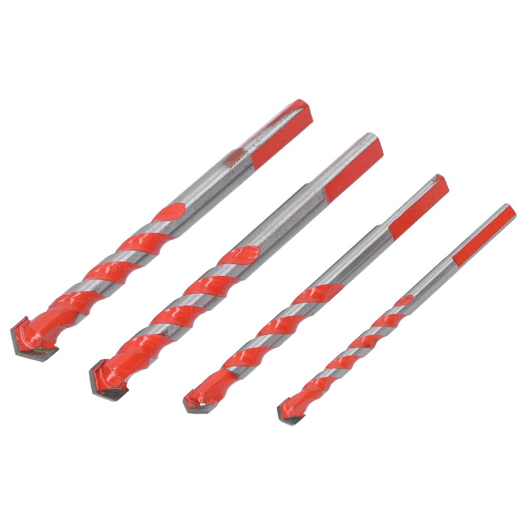 Набор многофункциональных сверл 4 шт. 6 мм 0,24 дюйма 8 мм 0,31 дюйма 10 мм 0,39 дюйма 12 мм 0,47 дюйма Инструмент для открывания отверстий
