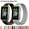 Нейлоновый ремешок-петля для Samsung Galaxy Fit 3 Регулируемый эластичный браслет Подходит для iWatch Samsung Galaxy Fit3 Ремешок Correa
