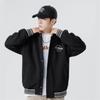 Baseball Uniform Jacket Spring and Autumn New American Trendy Brand Letter Embroidery Loose Casual Versatile Jacket Trendy Brand