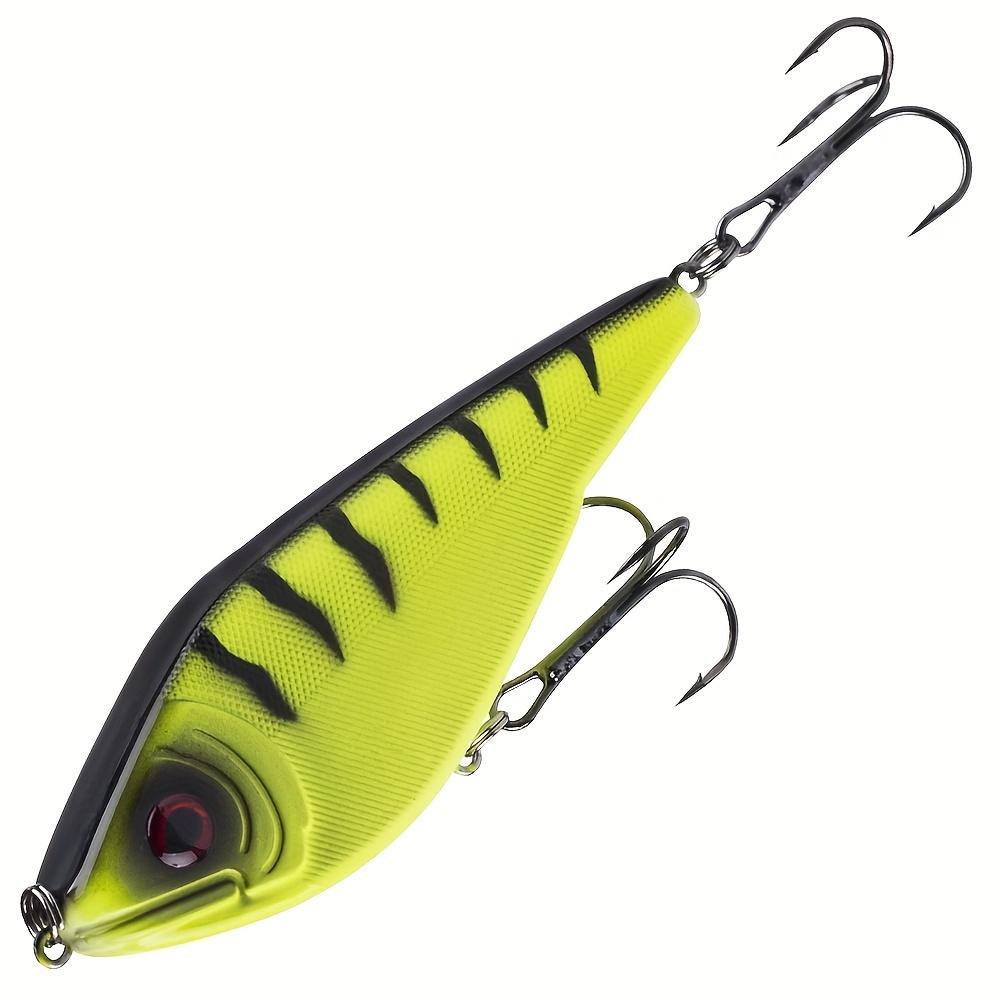 Воблер для джеркбейта с реалистичным бионическим дизайном - 9 см 26 г Рыболовная приманка с громким шумом, элегантным внешним видом, напоминающим рыбу, острыми тройными крючками