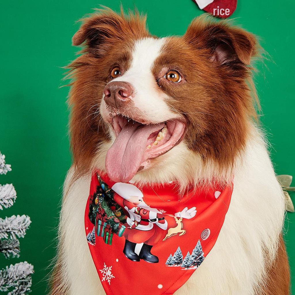 The Hot-Selling Christmas Dog Bandana: Festive Pet Scarf & Bib