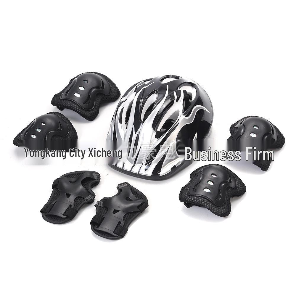 Children's 7-Piece Outdoor Protective Gear Set for Biking and Balance Bikes