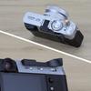 Haoge Metal Thumb Up Rest Hand Grip Fujifilm X100VI Fujinon X100V Camera Accessories Black Hot Shoe Thumb Up THB-XVB