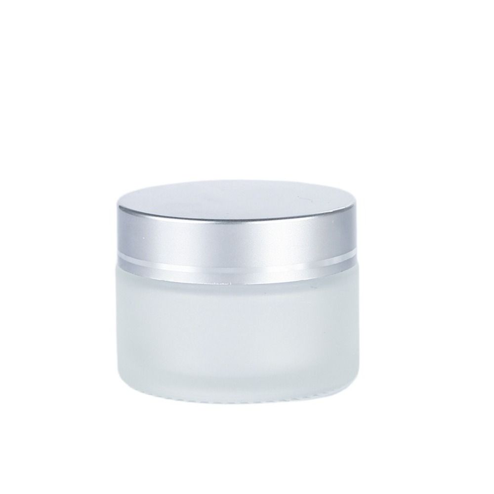 Серебряные/Золотые/Черные/Белые Баночки для крема для лица Пустая баночка для макияжа Косметический контейнер