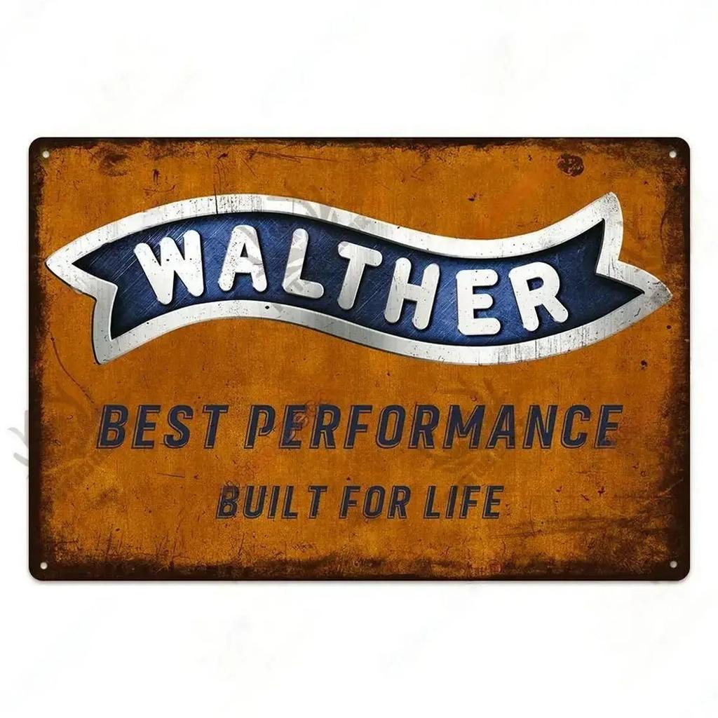 Metal Tin Signs Pistol Stonger Beretta Wesson Colt Vintage Funny Art Wall Decorations for Home Man Cave Garage Cafe Bars Clubs